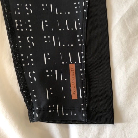 Avec Le Filles Ankle Length Workout Legging - Picture 3 of 7